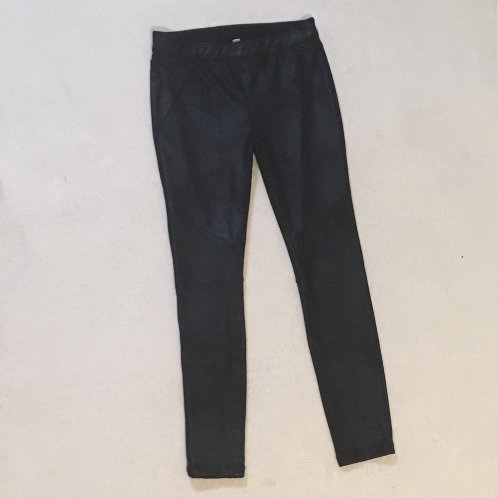 Free People  Never Let Go Faux Suede Leggings 4